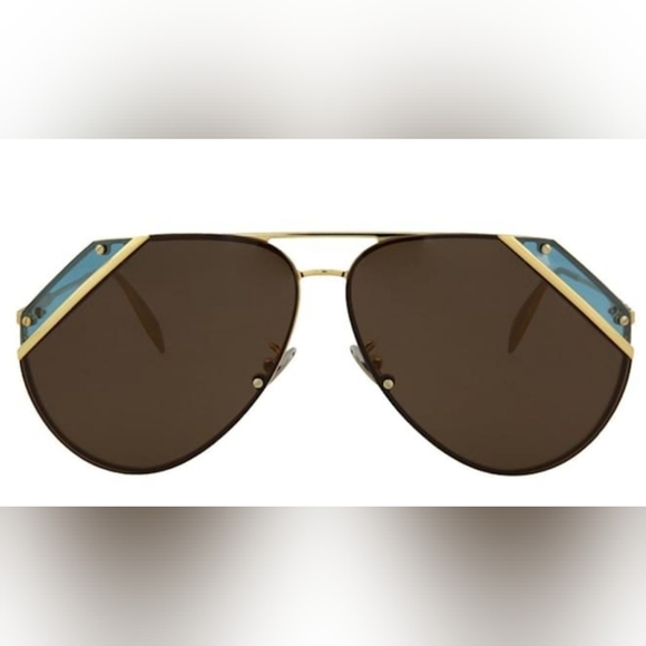 New school high fashion aviators by legendary designer Alexander mcqueen
